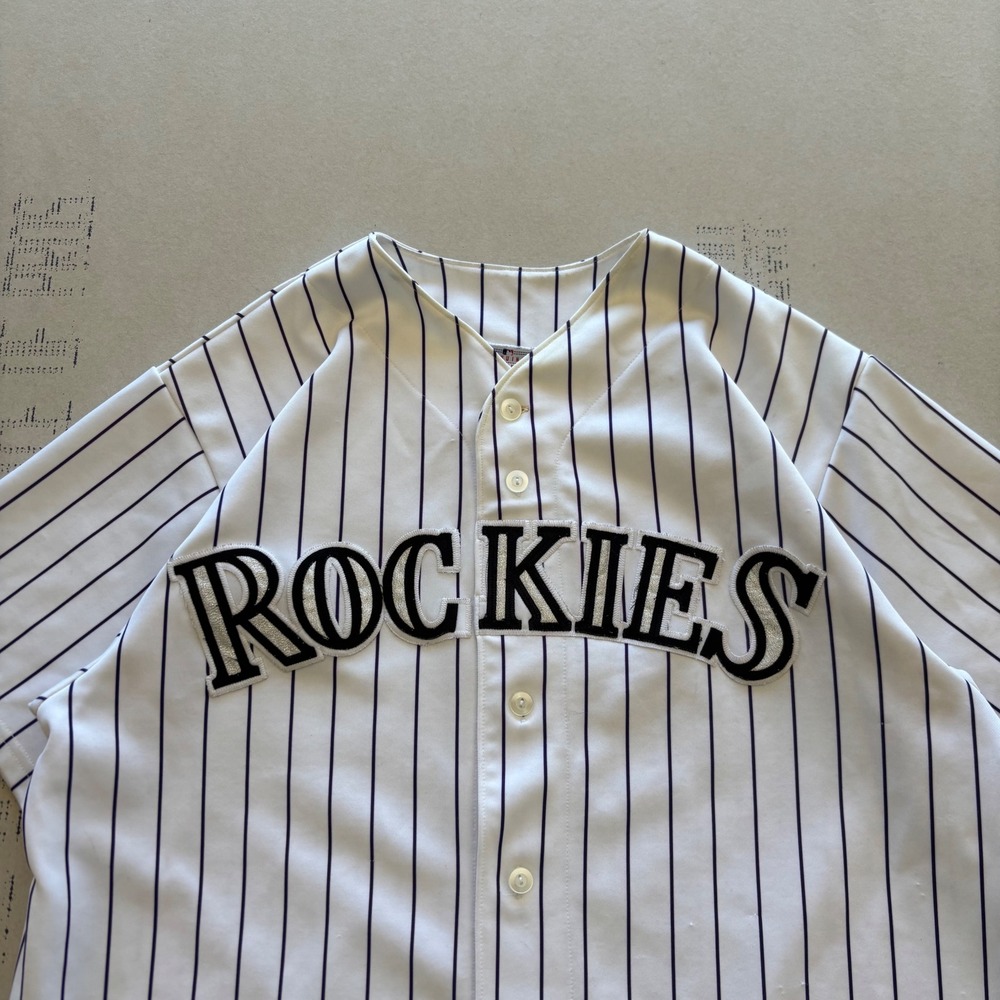Vintage 90s‎ Colorado Rockies Baseball Jersey